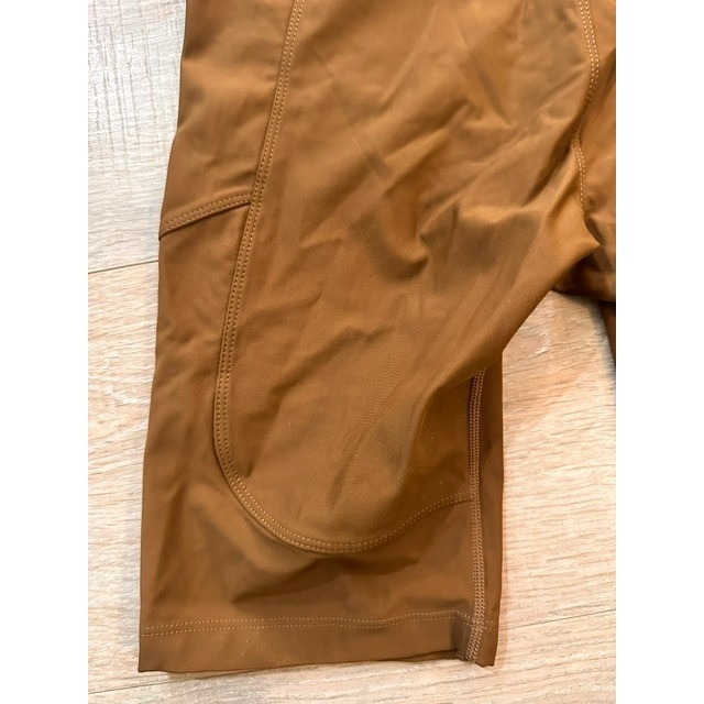 Nylora Biker Shorts Nwt Small Caramel Brown Intermix Activewear High Waist — image 7 of 8